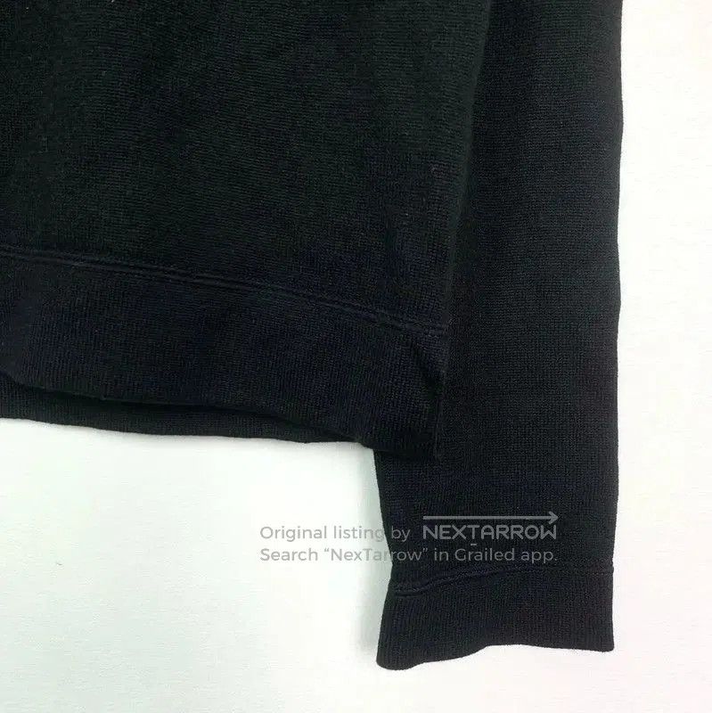 Fendi Fendi Black Wool Women's Sweatshirt with Embellishments . Size M / US 6-8 / IT 42-44 - 4 Thumbnail