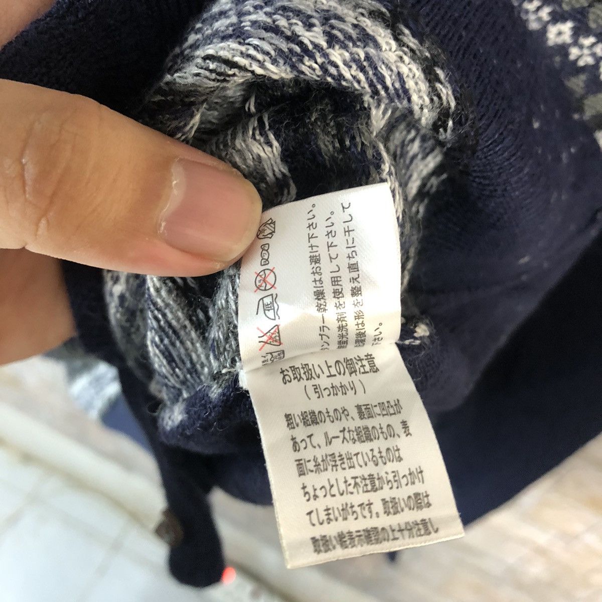 Other Rage Blue Dark Blue Cardigan knitwear #A461 Size US S / EU 44-46 / 1 - 12 Thumbnail