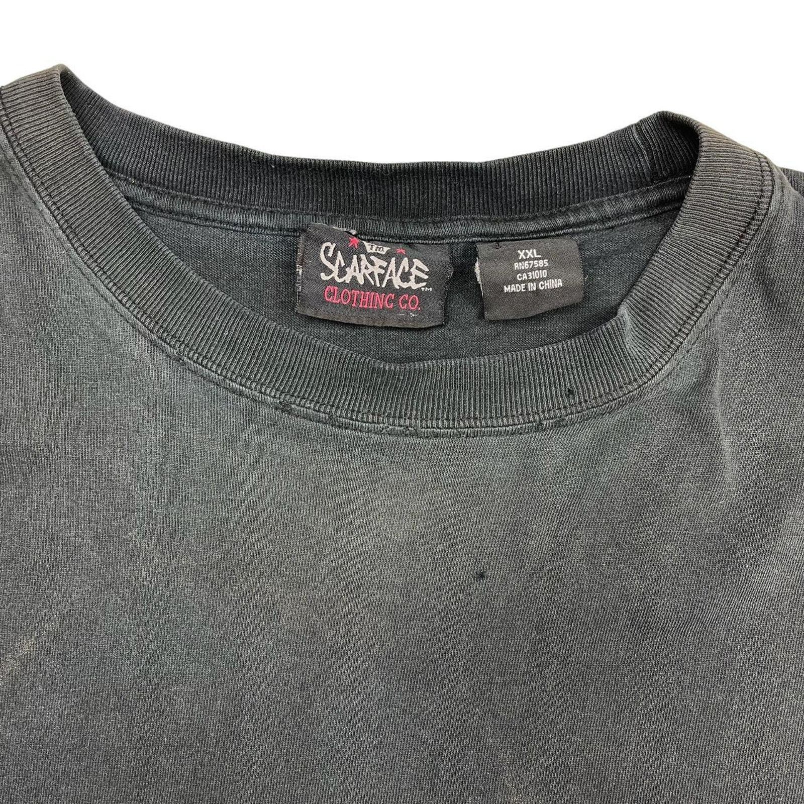 Vintage Vintage Scarface Tony “I Take You All To Hell” T Shirt Size US XXL / EU 58 / 5 - 5 Thumbnail