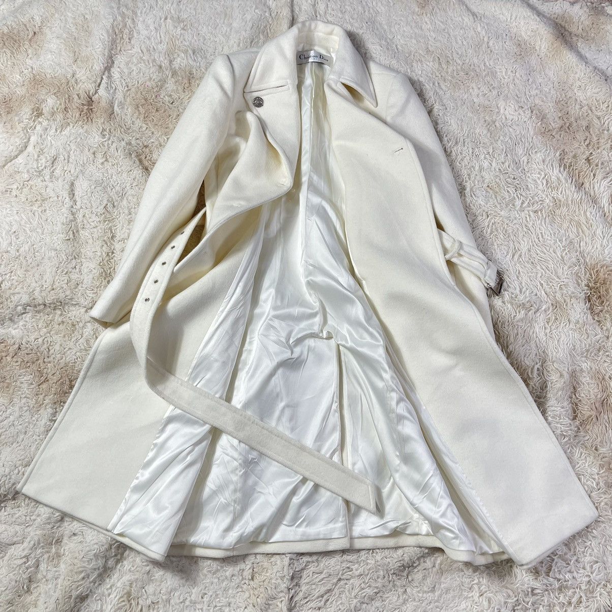 Dior Christian Dior Wool Trench Coat Size S / US 4 / IT 40 - 3 Thumbnail