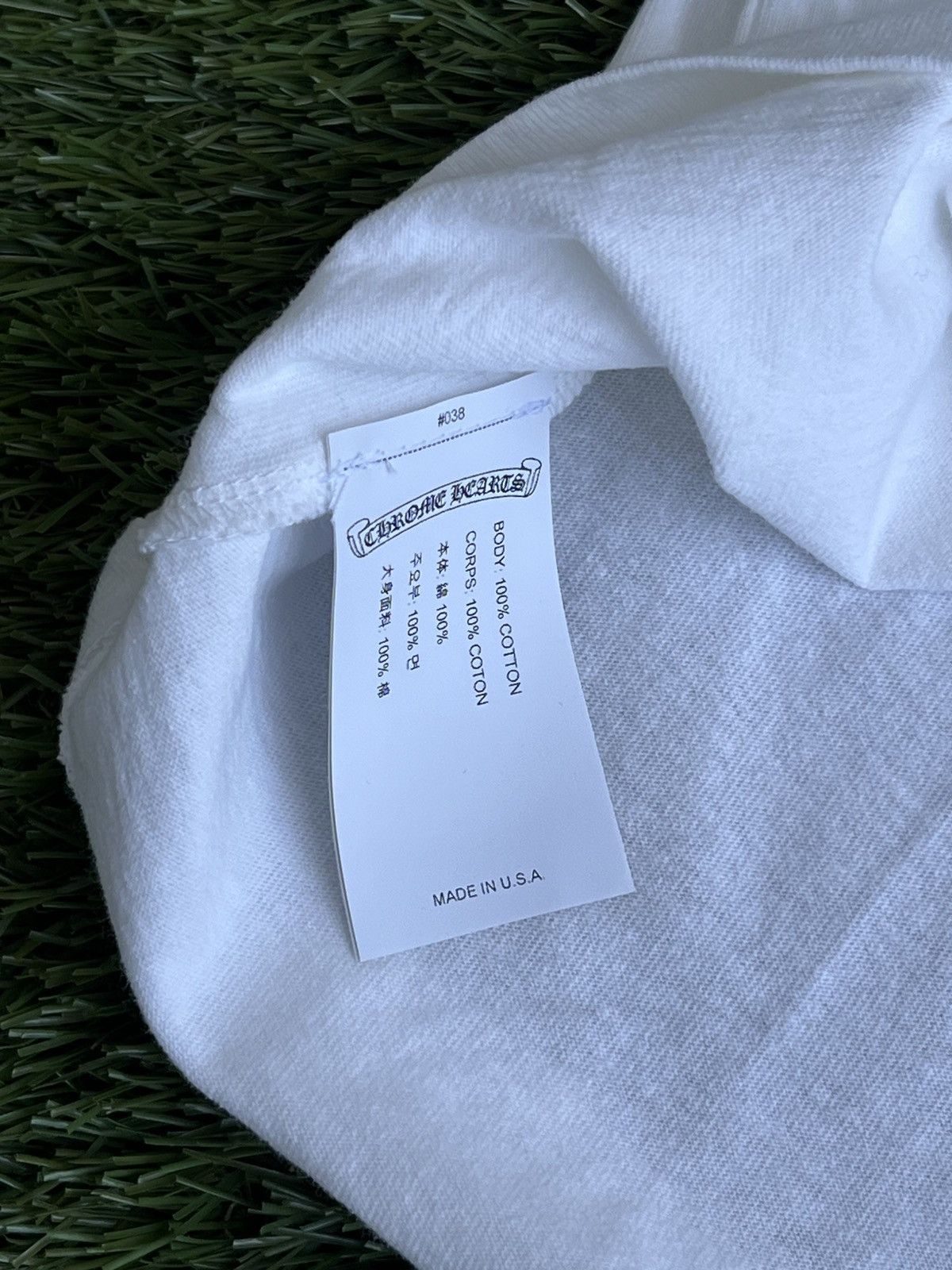 Chrome Hearts Chrome Hearts Embroidered Pocket Tee Size US S / EU 44-46 / 1 - 7 Thumbnail