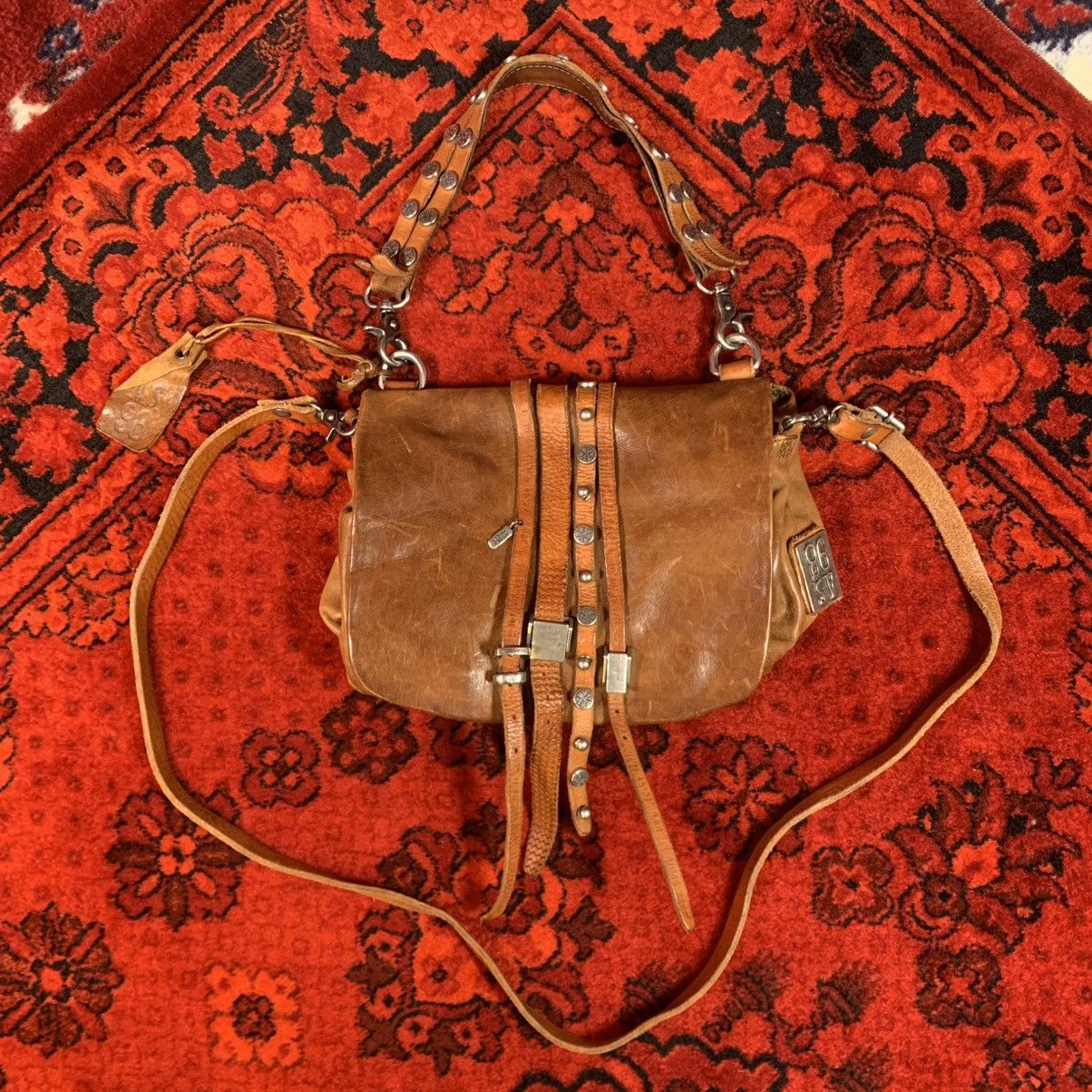 A.S.98 High Fashion Vintage A.S.98 Leather Multi-Strap Shoulder Bag Size ONE SIZE - 6 Thumbnail