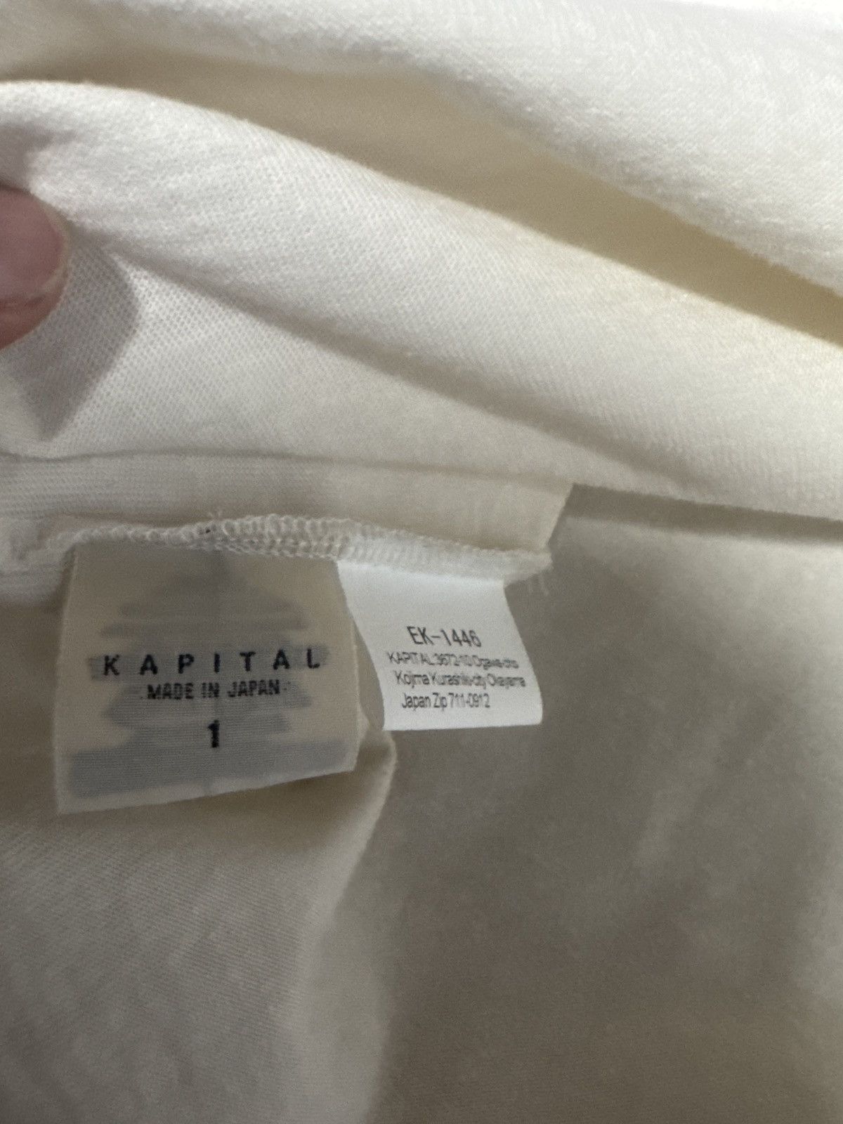 Kapital Kapital jersey shirt Size US M / EU 48-50 / 2 - 3 Thumbnail