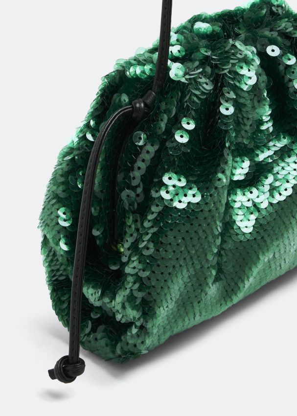 Bottega Veneta o1n1vont1124 Size: OS / Mini Pouch in Dark Green Size ONE SIZE - 2 Thumbnail