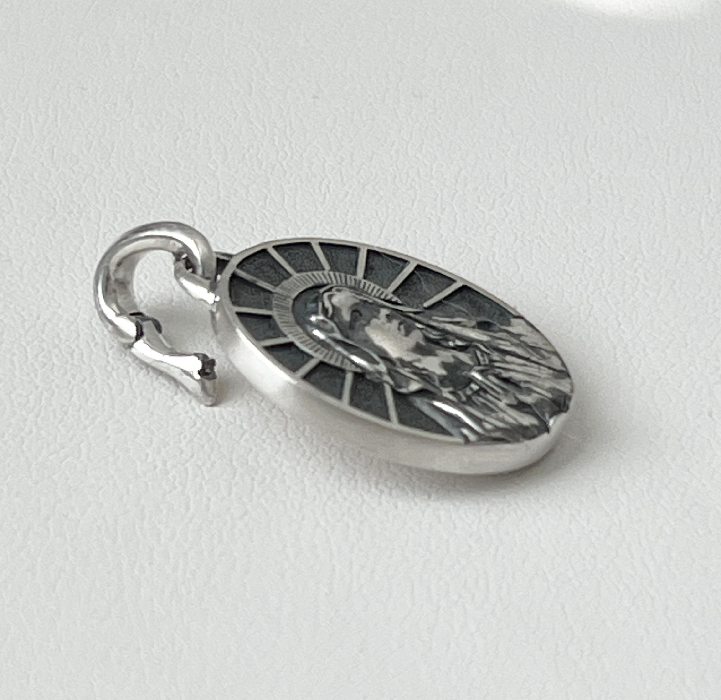 David Yurman david yurman sterling silver Saint Mary pendant amulet Size ONE SIZE - 3 Thumbnail