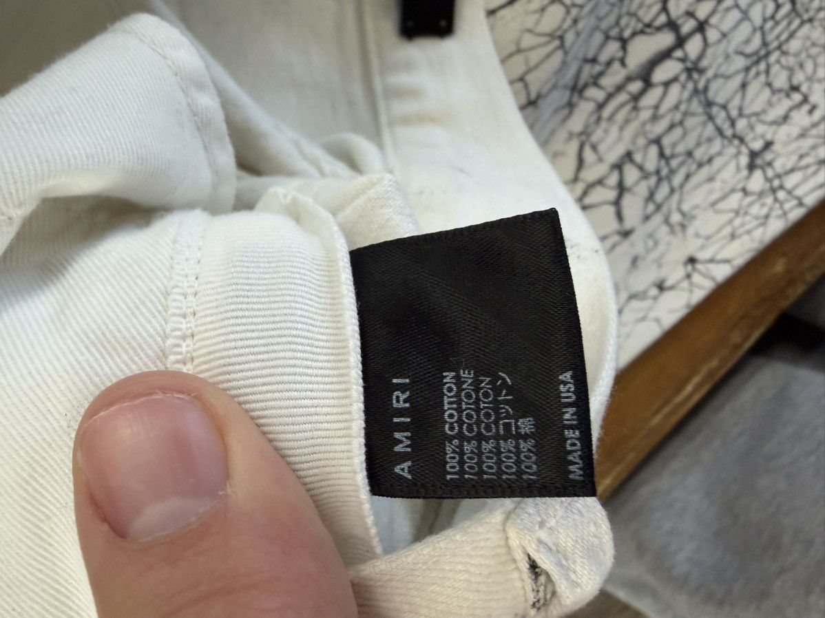 Amiri Amiri jeans size 34 white black Size US 34 / EU 50 - 5 Thumbnail