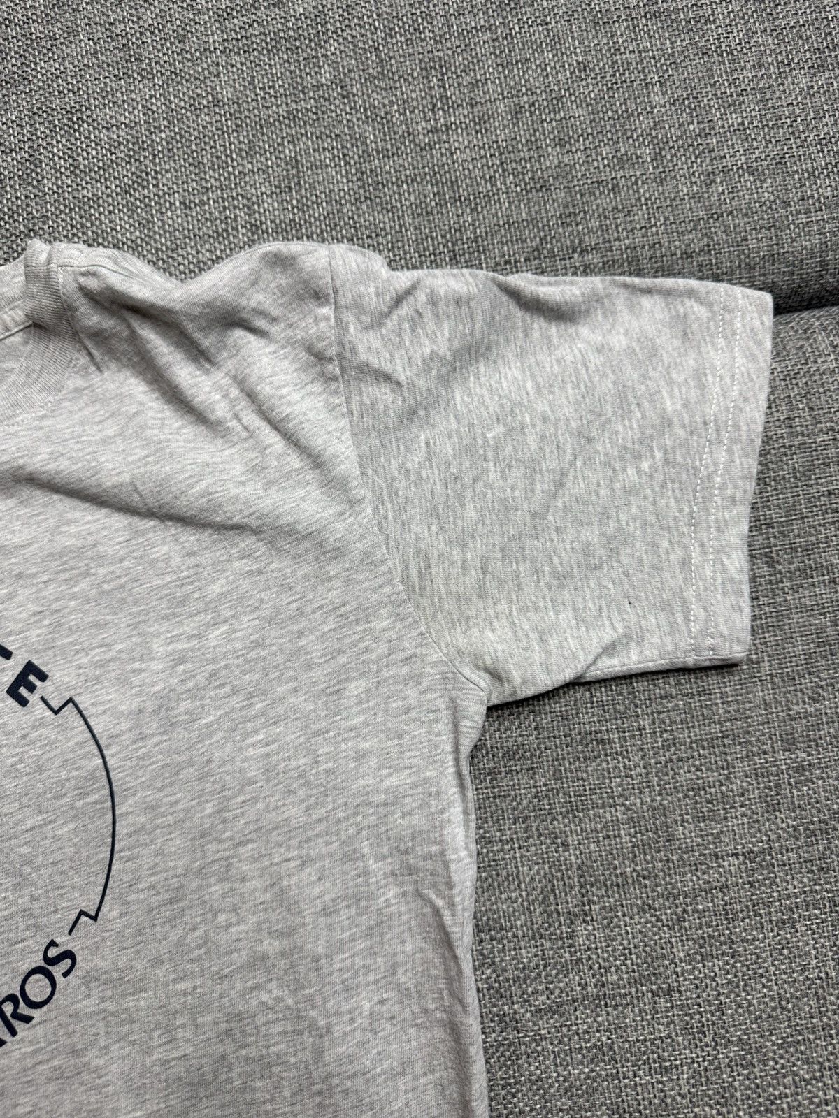 Lacoste Lacoste Roland Garros Big Logo grey T-Shirt Size S / US 4 / IT 40 - 5 Thumbnail
