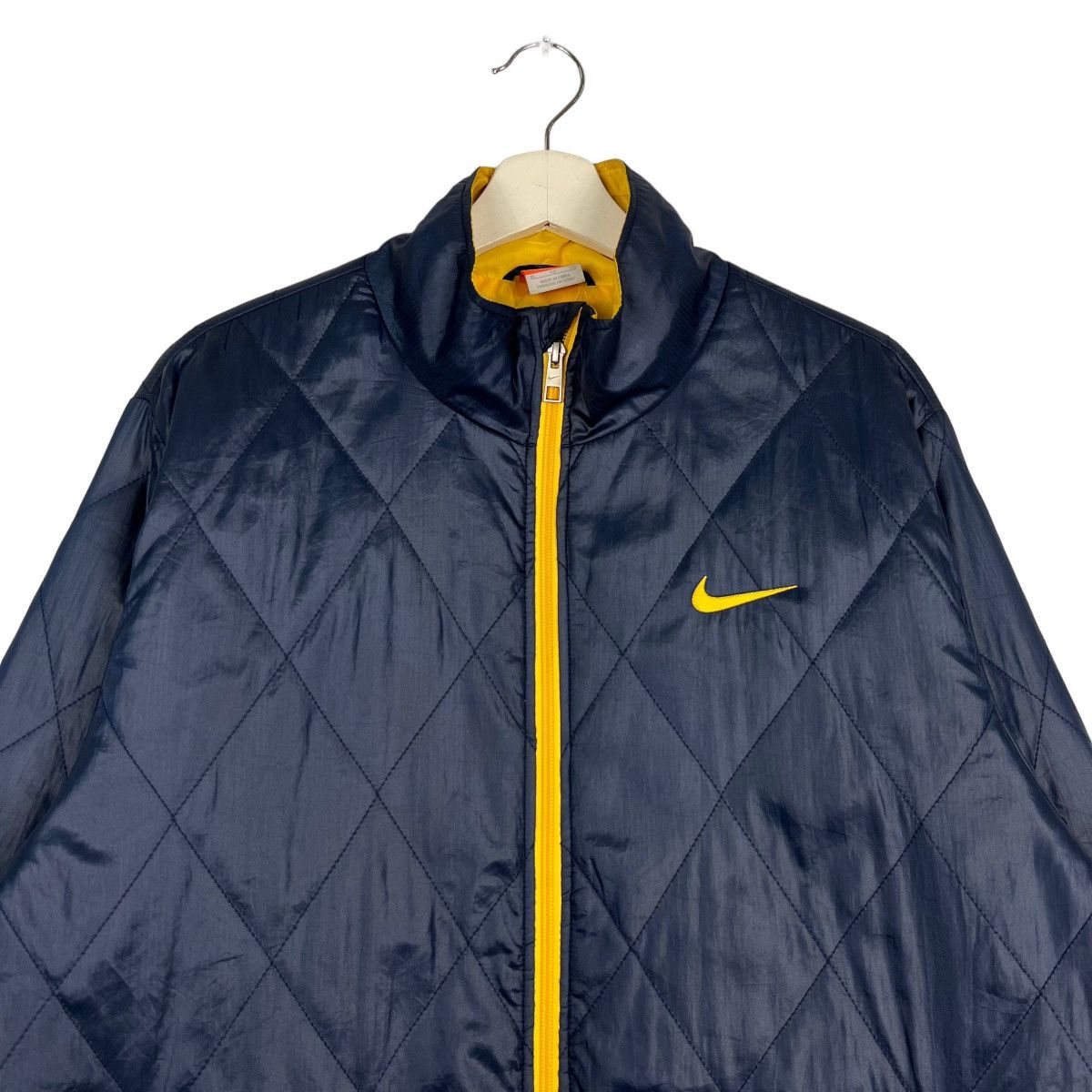 Nike 🔥 NIKE QUILTED DIAMOND JACKET Size US XL / EU 56 / 4 - 4 Thumbnail