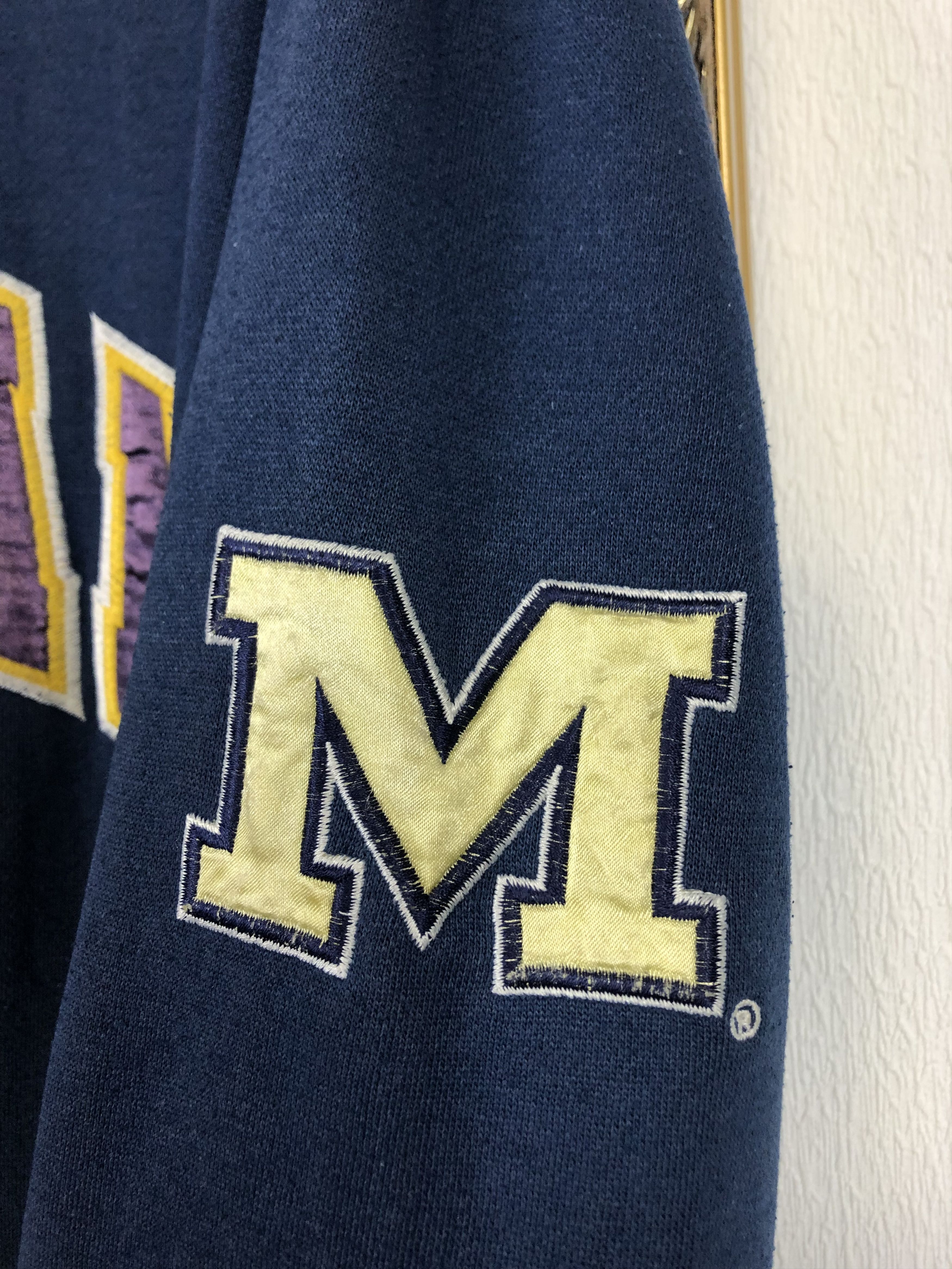Starter Vintage University Michigan Wolverines Starter Hoodie Rare Size US M / EU 48-50 / 2 - 5 Thumbnail