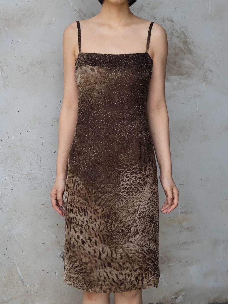 Kenzo KENZO Leopard print silk strapless dress vintage Size XS / US 0-2 / IT 36-38 - 5 Thumbnail