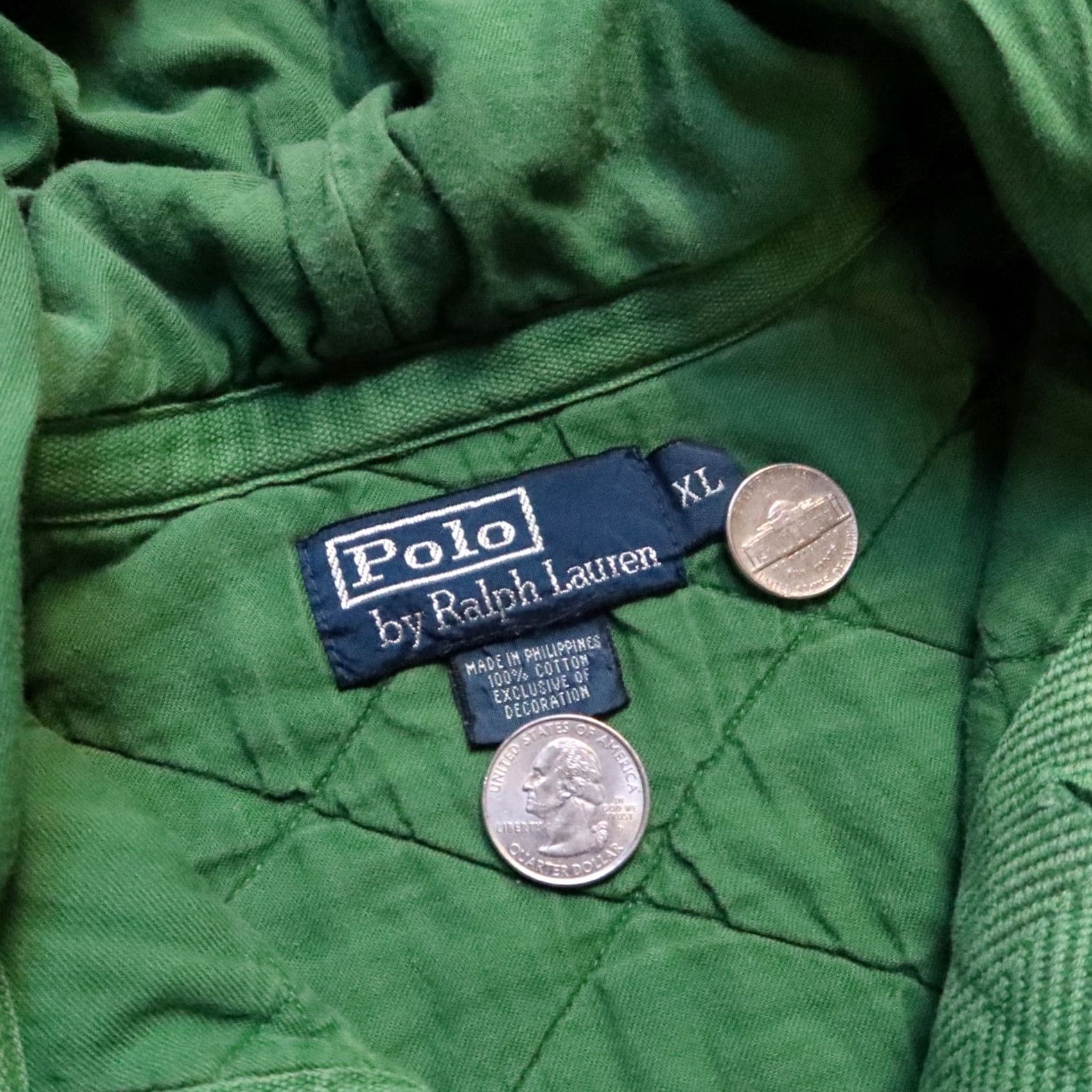 Polo Ralph Lauren Vintage Polo Ralph Lauren Hoodie Sweatshirt RLPC Polo Club XL Green Polo Ralph Lauren Hoodie Sweatshirt Mens XL Green era 90s Size US XL / EU 56 / 4 - 6 Thumbnail