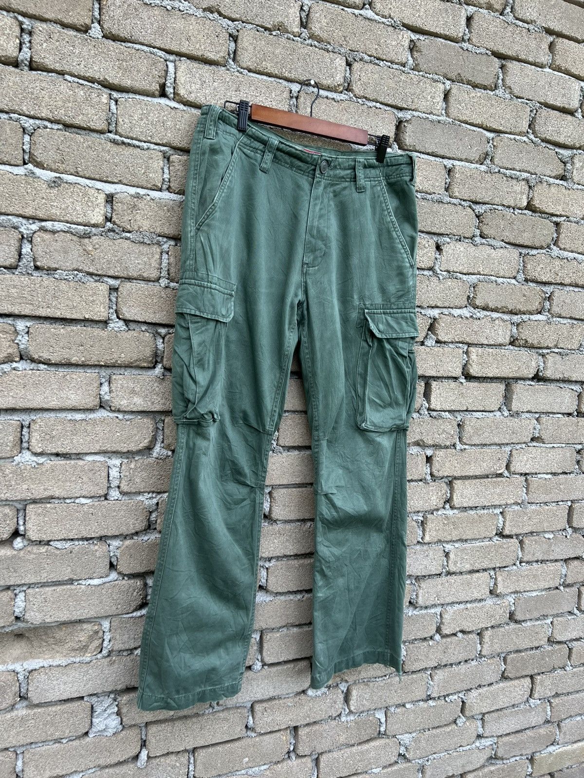 Japanese Brand Anti Label Jean Cargo Pants Waist 34" Size US 34 / EU 50 - 3 Thumbnail