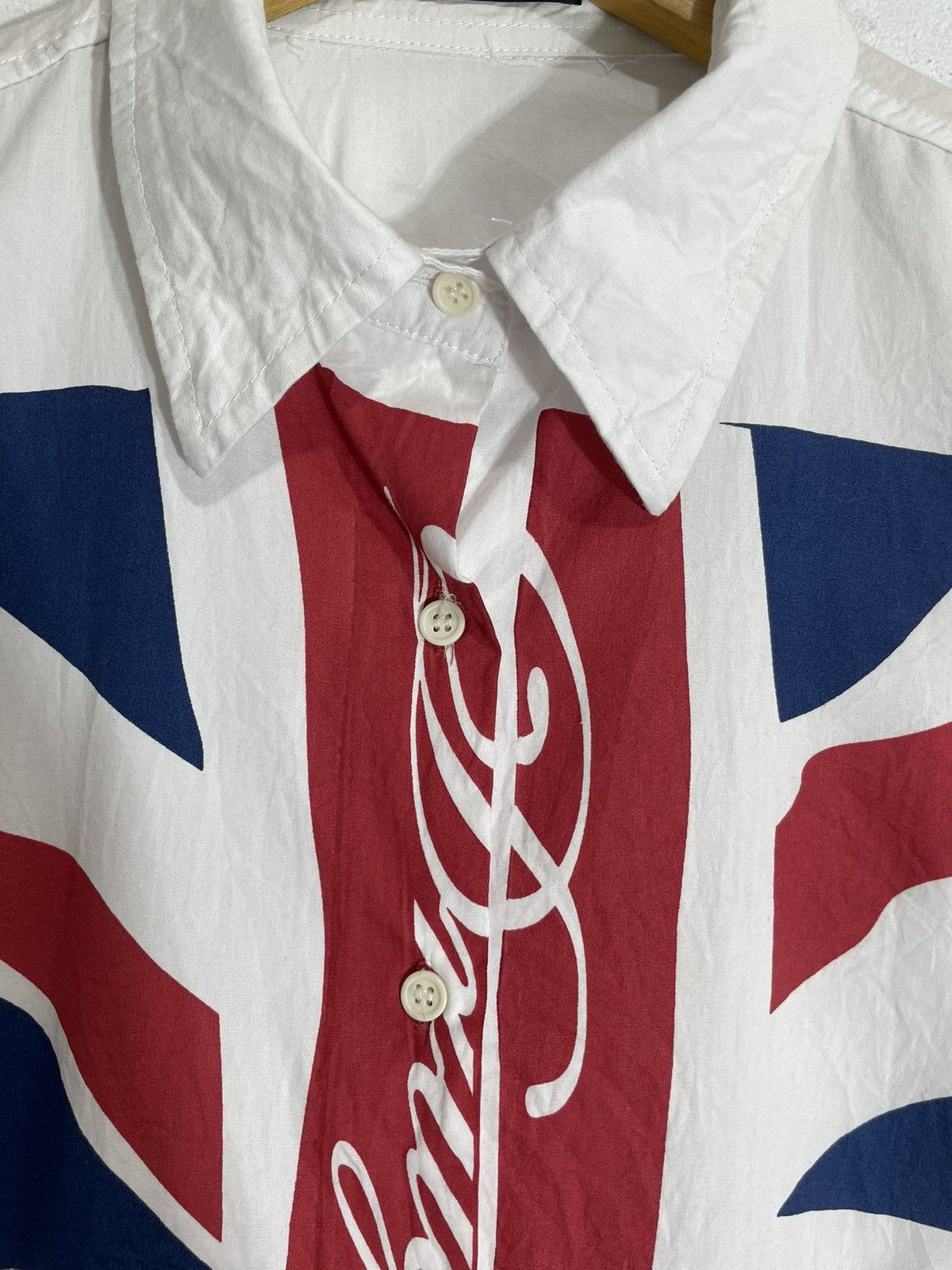 Hysteric Glamour Japanese Drughoney British flag Shirt button punk rock style Size M / US 6-8 / IT 42-44 - 3 Thumbnail