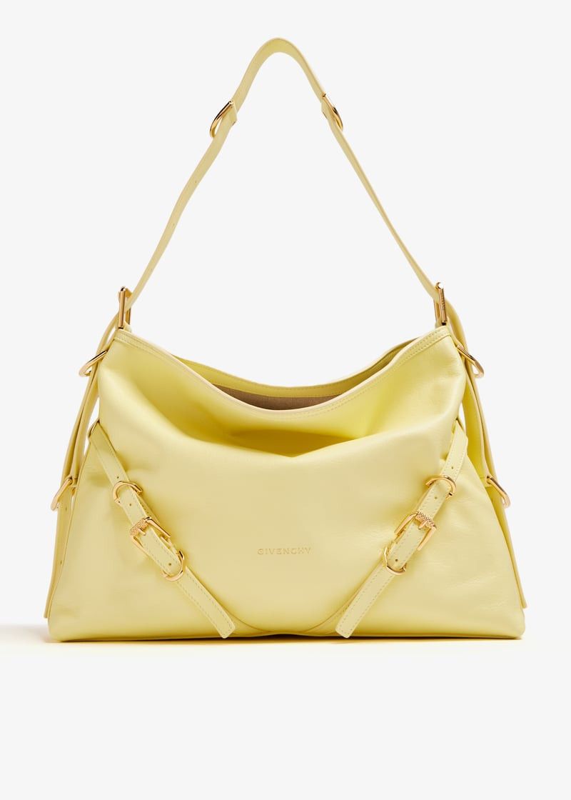 Givenchy o1srvl11e0625 Size:OS/ Voyou Medium Bag in Yellow Size ONE SIZE - 1 Thumbnail