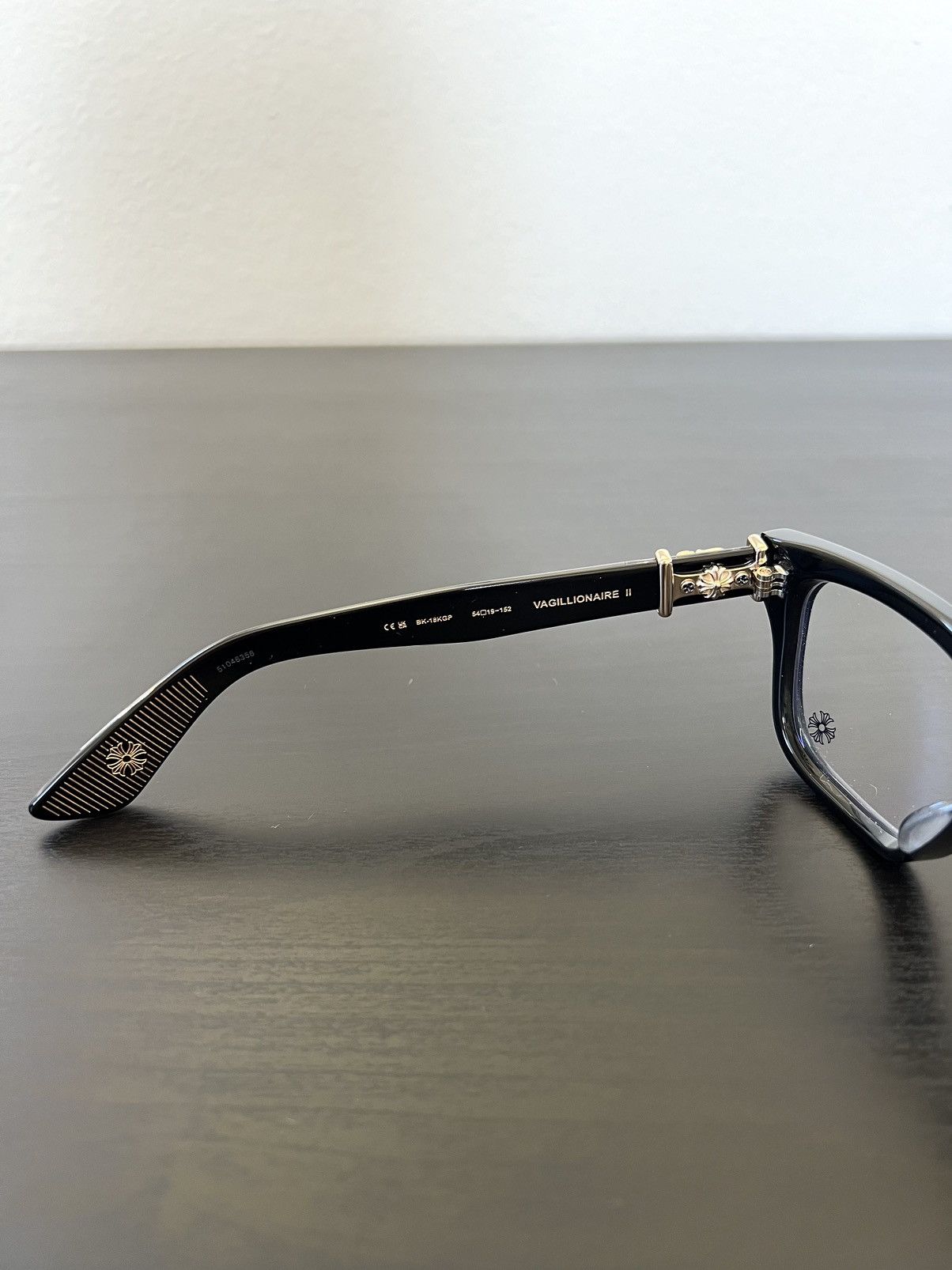 Chrome Hearts Chrome Hearts Vagillionaire II Glasses Size ONE SIZE - 5 Thumbnail