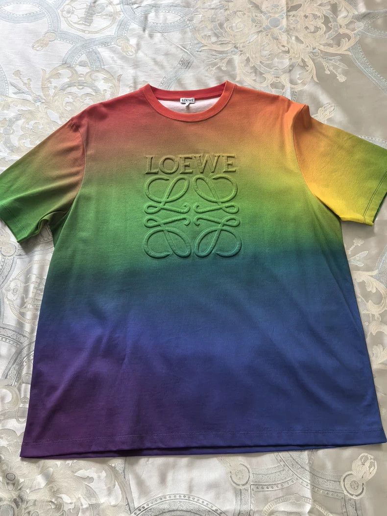 Loewe LOEWE Rainbow gradient T-shirt Size S / US 4 / IT 40 - 1 Thumbnail
