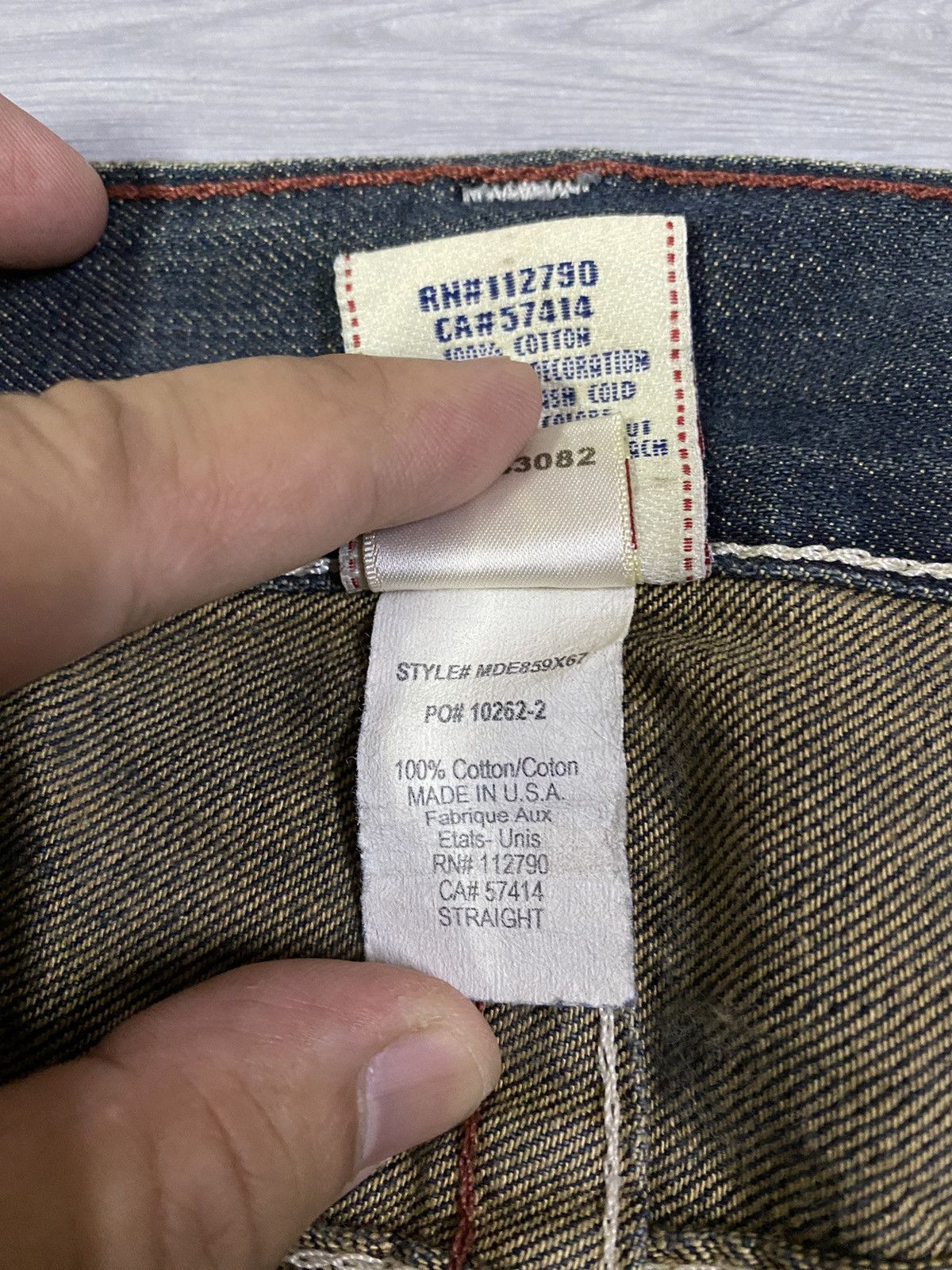 True Religion True Religion straight-leg denim jeans Made in USA Size US 42 / EU 58 - 24 Thumbnail