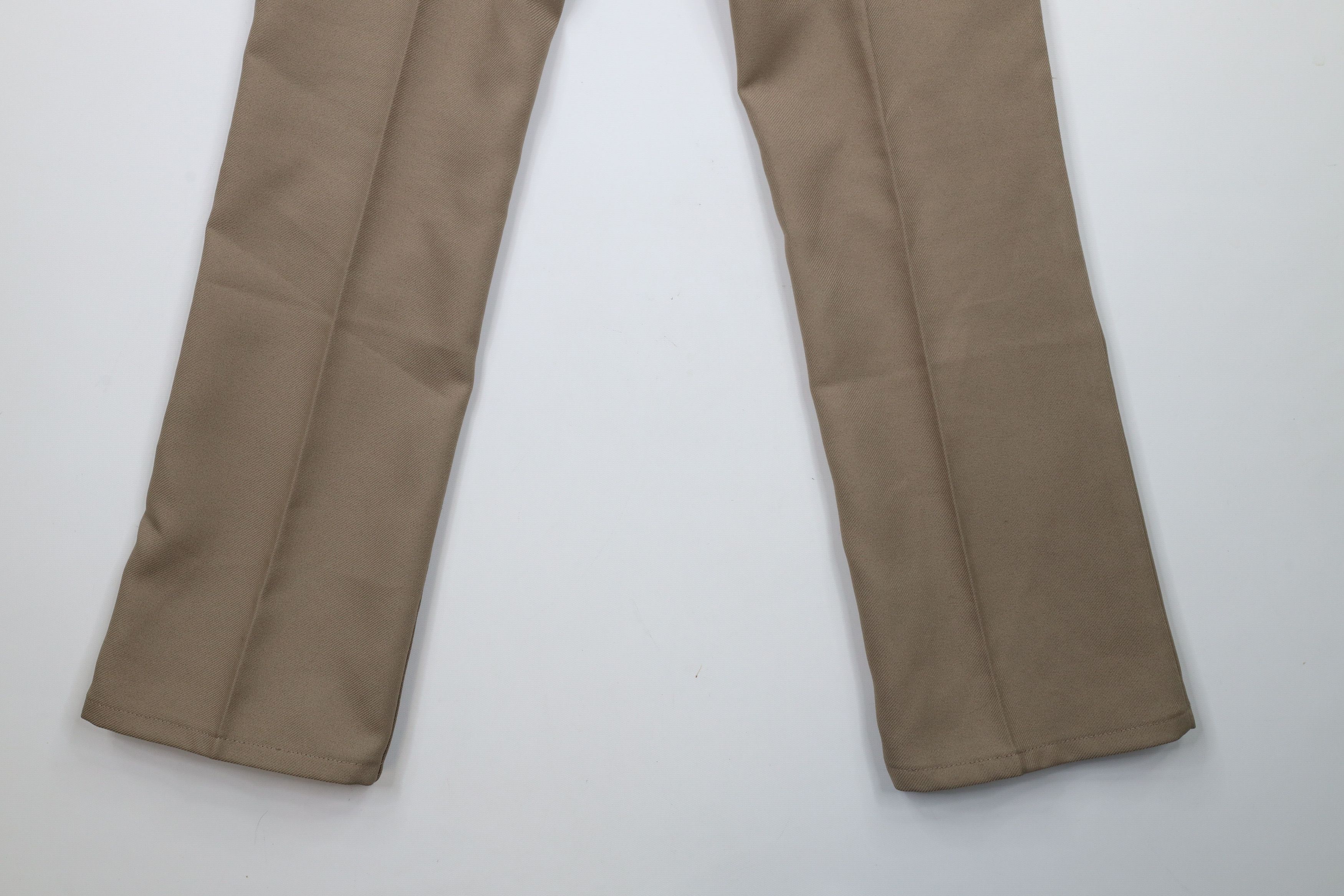 Vintage × Wrangler Vintage 90s Wrangler Knit Western Bootcut Flared Pants Beige Size US 31 - 10 Thumbnail