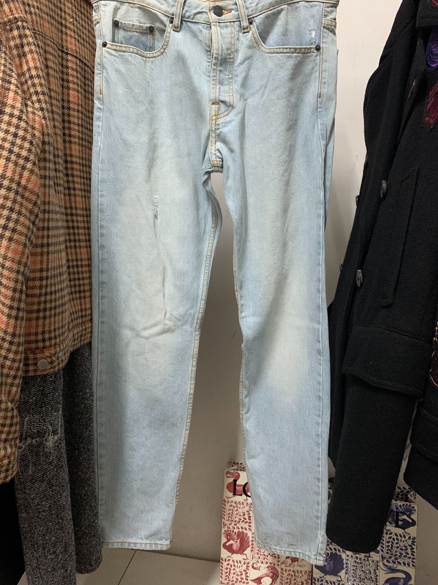 Dries Van Noten Dries Van Noten Vintage Wash Jeans Size US 31 - 1 Thumbnail