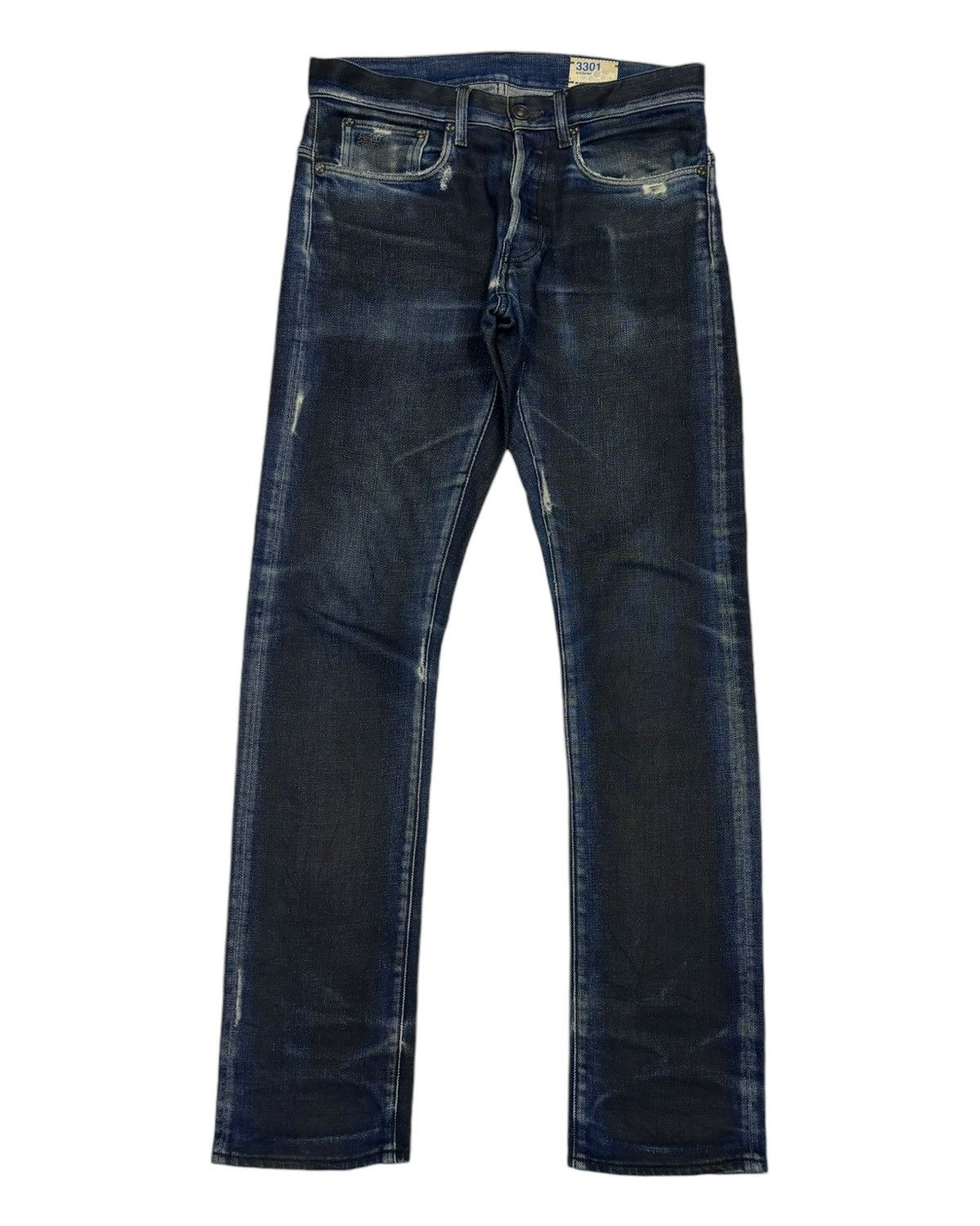 G-Star G-Star Raw Waxed Distressed Denim Rick Owen’s Style Size US 32 / EU 48 - 7 Thumbnail