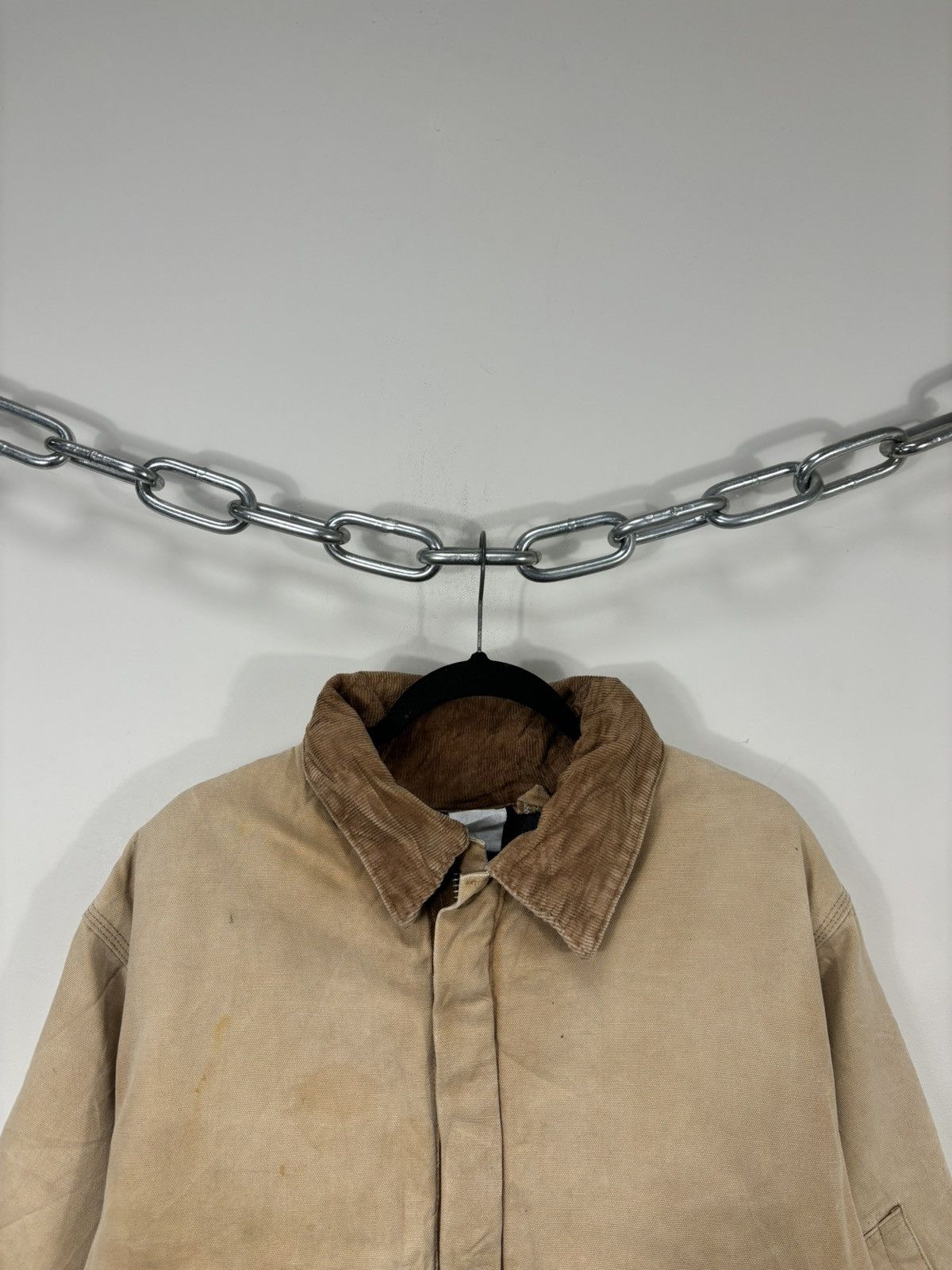 Carhartt Vintage 90s Carhartt USA Made Faded Hype Boxy Cropped Jacket Size US L / EU 52-54 / 3 - 4 Thumbnail