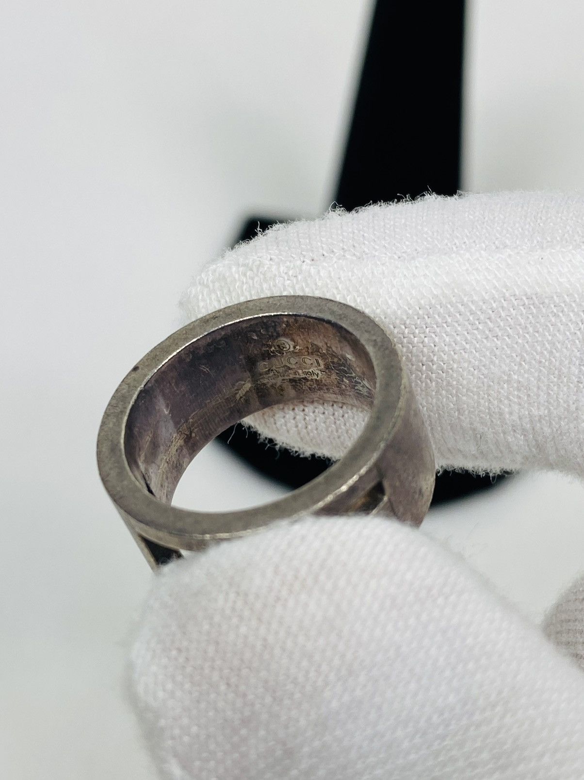 Gucci Gucci .925 Silver G Ring Size IT 9 Size ONE SIZE - 2 Thumbnail