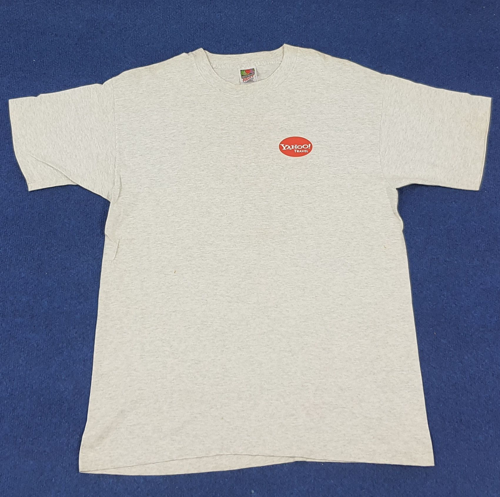 Vintage Vintage Yahoo Travel Service Tshirt Size US L / EU 52-54 / 3 - 3 Thumbnail