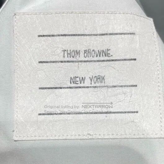Thom Browne Thom Browne Long-sleeved shirt with single row of buttons Size US S / EU 44-46 / 1 - 5 Thumbnail
