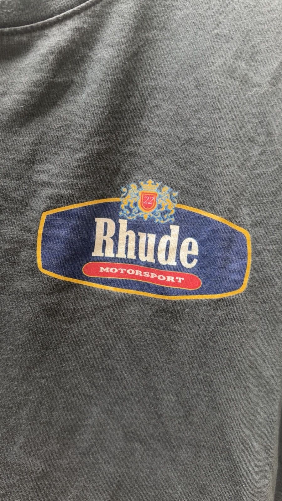 Rhude Rhude Motorsport Tee Size US M / EU 48-50 / 2 - 2 Thumbnail