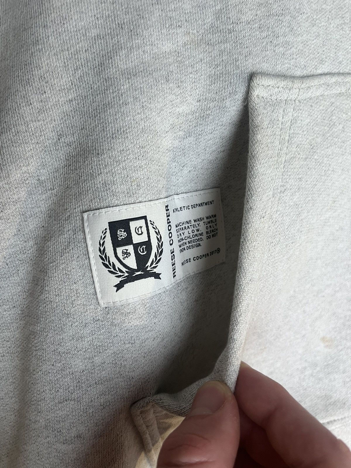 Reese Cooper Reconstructed Vintage Champion Zip-up Hooded Sweatshirt Size US M / EU 48-50 / 2 - 6 Thumbnail