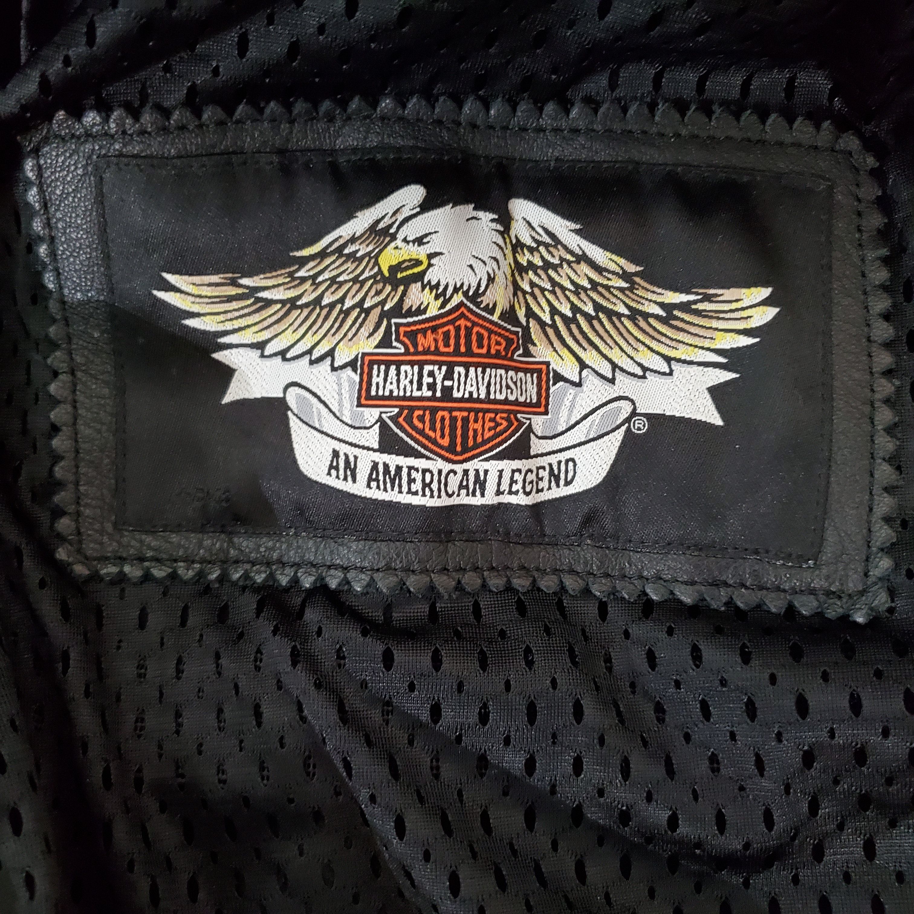Harley Davidson Genuine vintage Harley Davidson leather riding jacket Size US XL / EU 56 / 4 - 10 Thumbnail