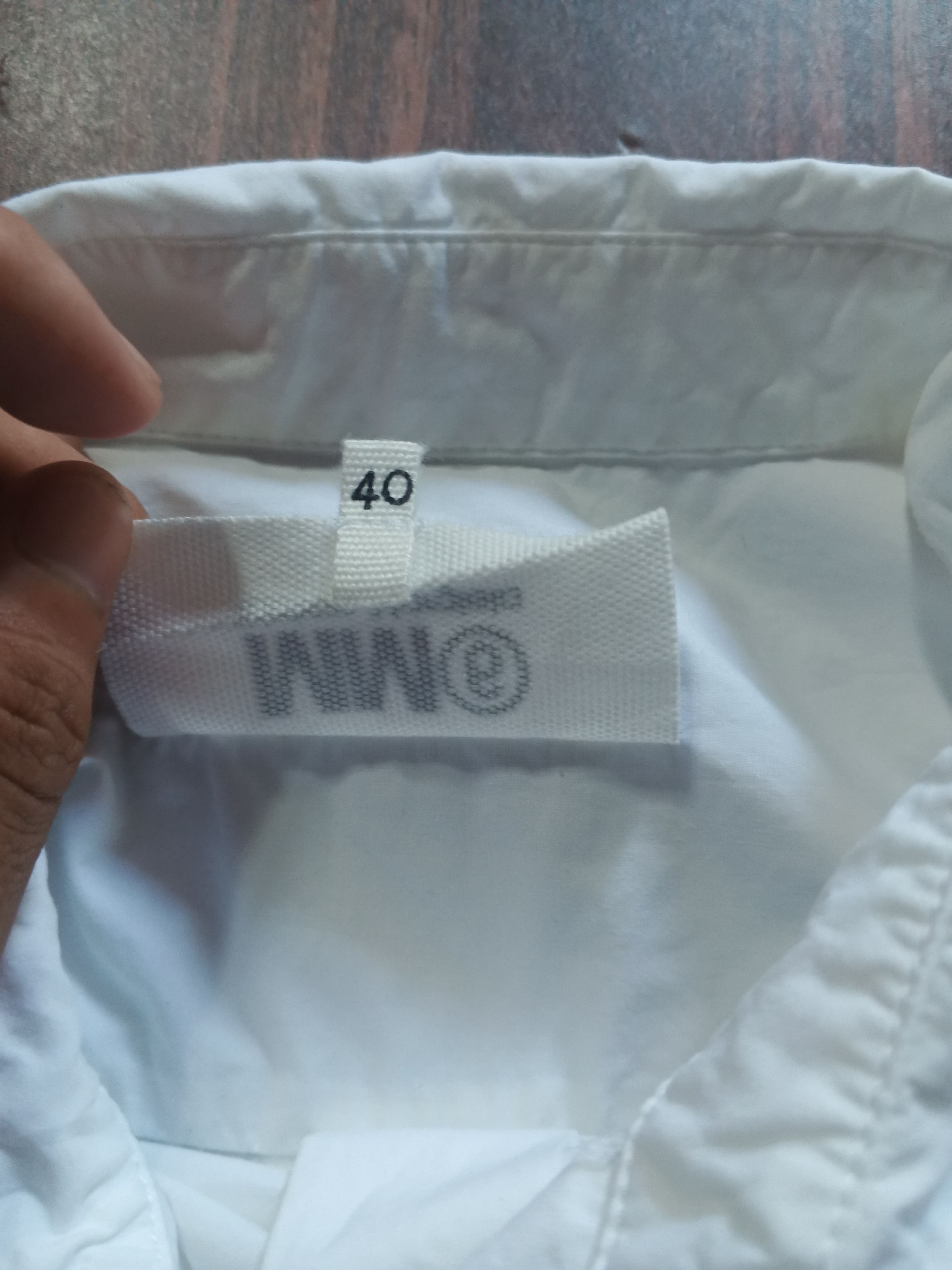 MM6 × Maison Margiela MM6 Maison Margiela Shoulder Wired White Long Sleeve Shirt Size XL / US 12-14 / IT 48-50 - 4 Thumbnail