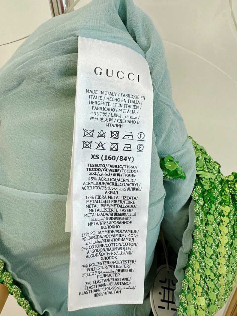 Gucci Gucci Green sequin vest Size XS / US 0-2 / IT 36-38 - 5 Thumbnail