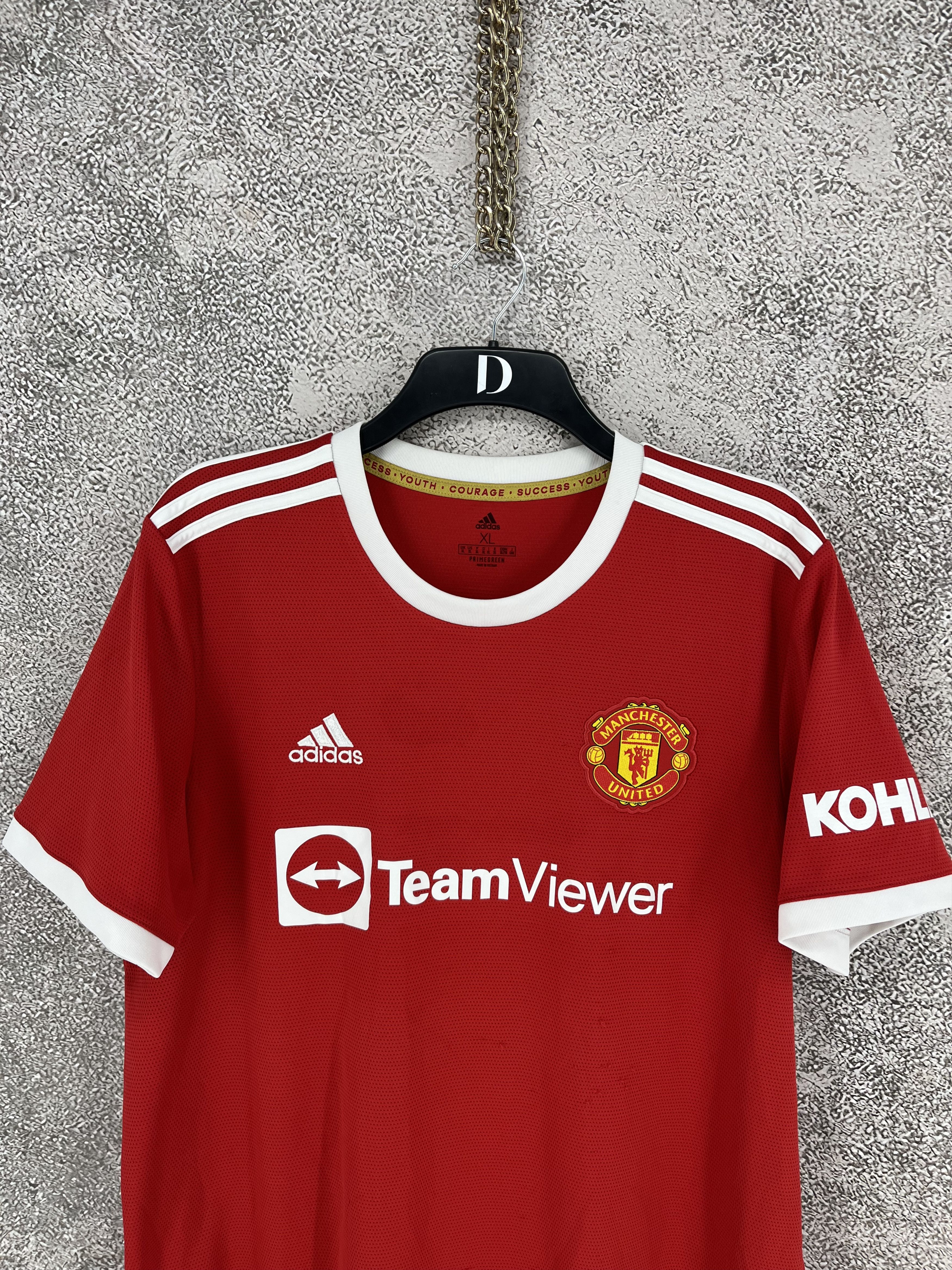 Adidas RARE Manchester United Adidas Home Football Soccer Jersey Size US XL / EU 56 / 4 - 6 Thumbnail
