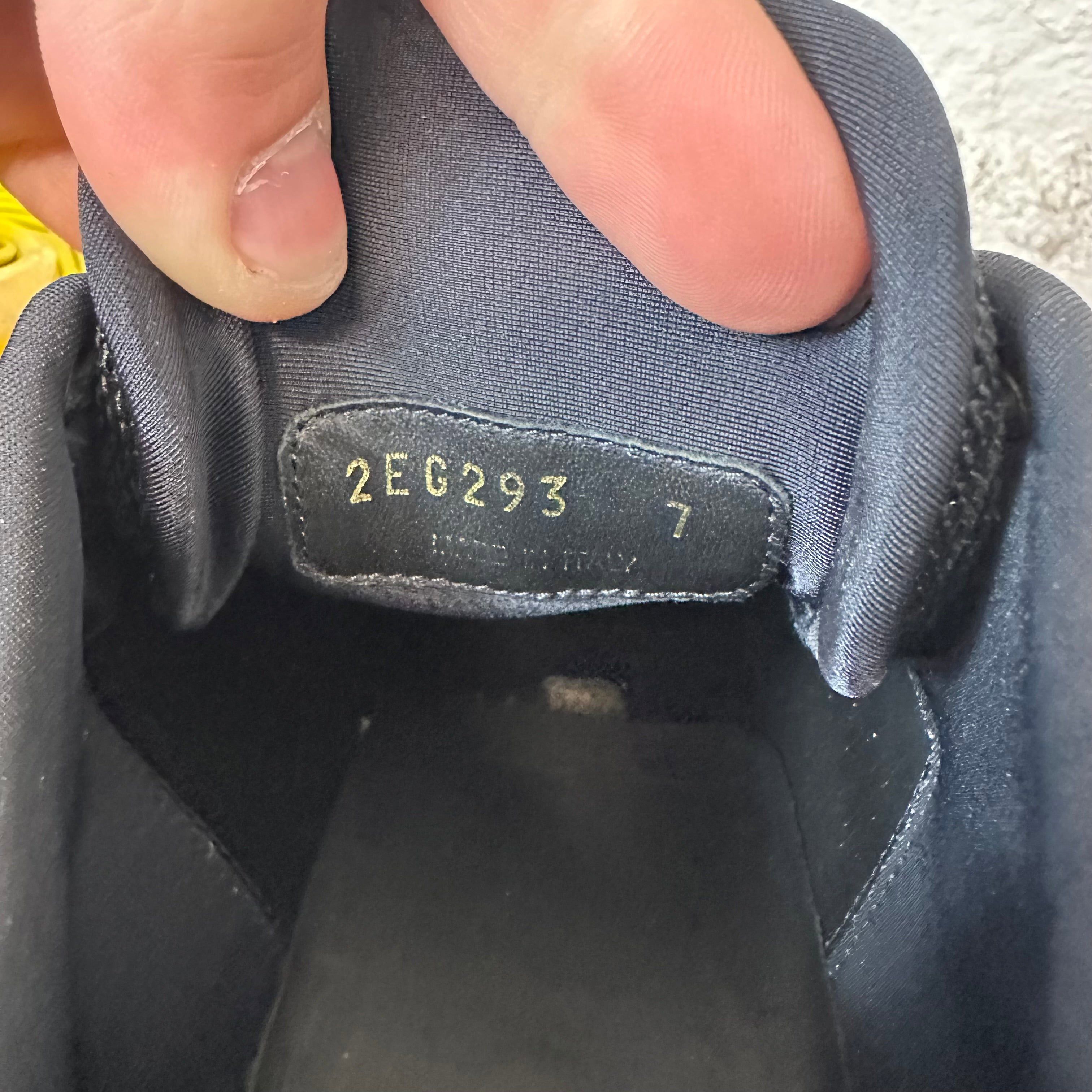 Prada Prada Cloudbust Yellow Black Sneaker Size 7 Size US 7 / EU 40 - 7 Thumbnail