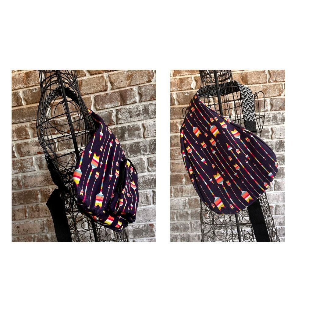 Other Ambry Nora Sling Bag Crossbody Hiking Backpack Arrow Print T Size ONE SIZE - 4 Thumbnail