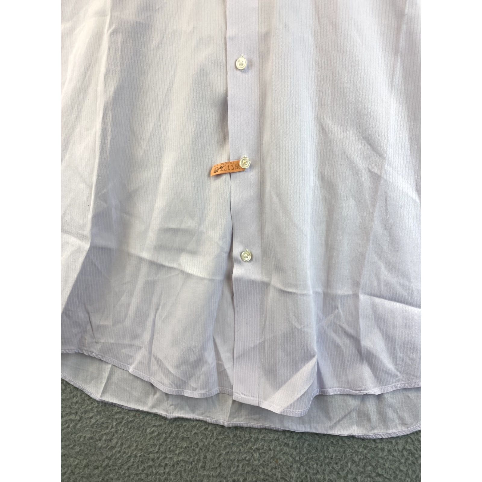 Hugo Boss HUGO BOSS Men's Slim Fit Dress Shirt 16.5 34/35 Light Pink 88-24 Regular Size 16.5 Kent Collar Square Cuff Size 42R - 2 Thumbnail