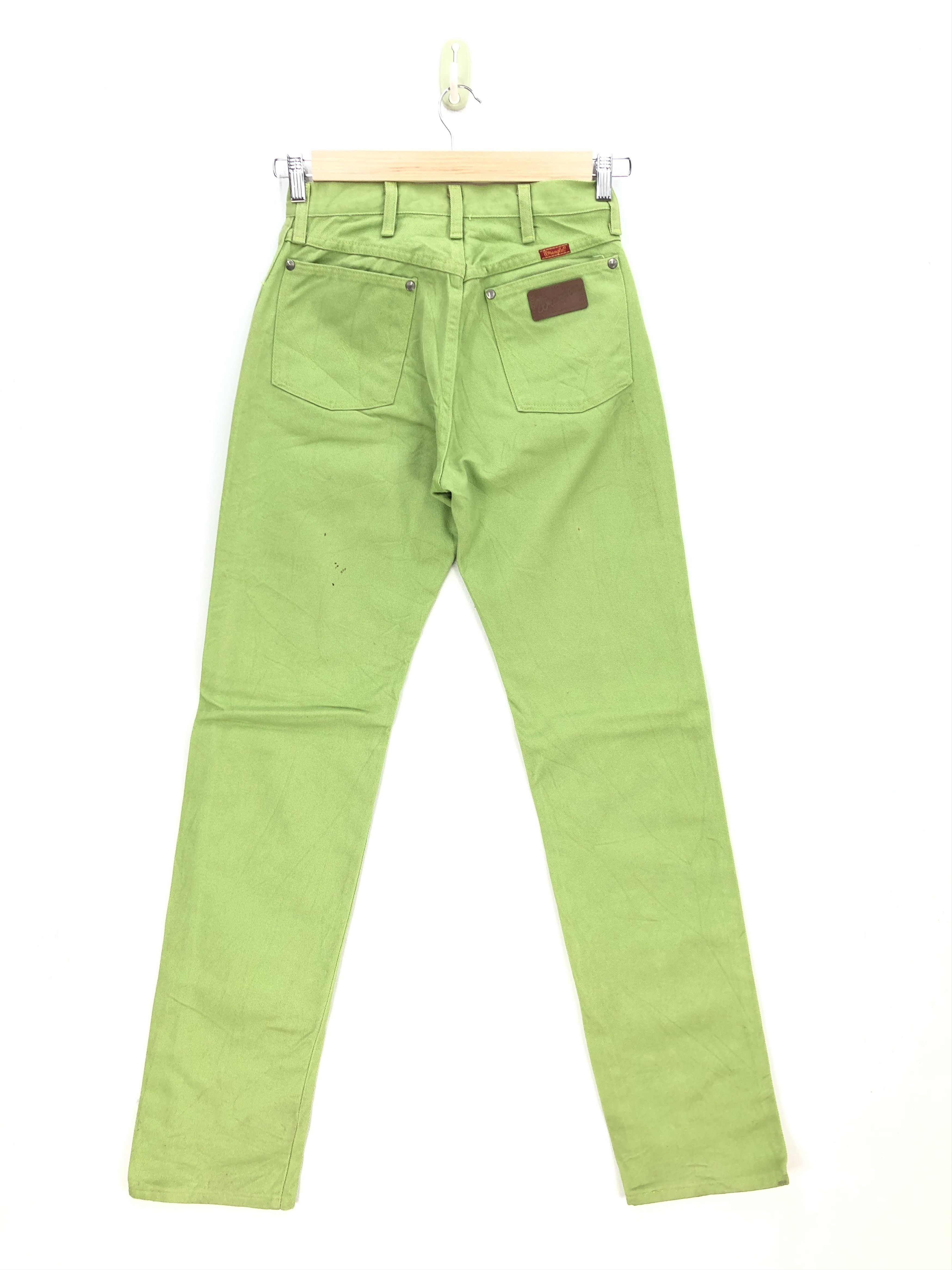 Wrangler Vintage Wrangler Jeans Green Wrangler Denim Wrangler Pants Size 28" / US 6 / IT 42 - 2 Thumbnail