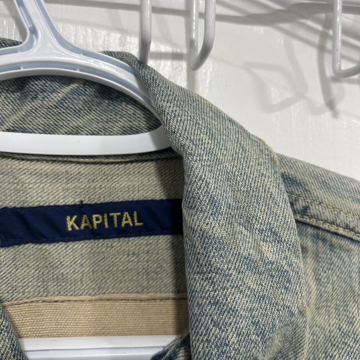 Kapital Vintage Kapital Rhinestone Sunset Pueblo Denim Jean Jacket Size US S / EU 44-46 / 1 - 15 Thumbnail