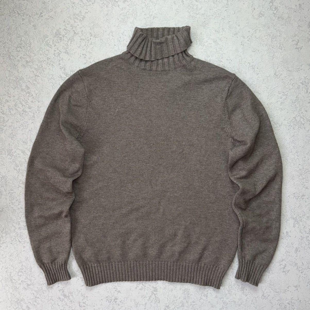 Suitsupply Suitsupply Wool Cashmere Sweater Turtleneck Old Money Size L Size US L / EU 52-54 / 3 - 1 Thumbnail