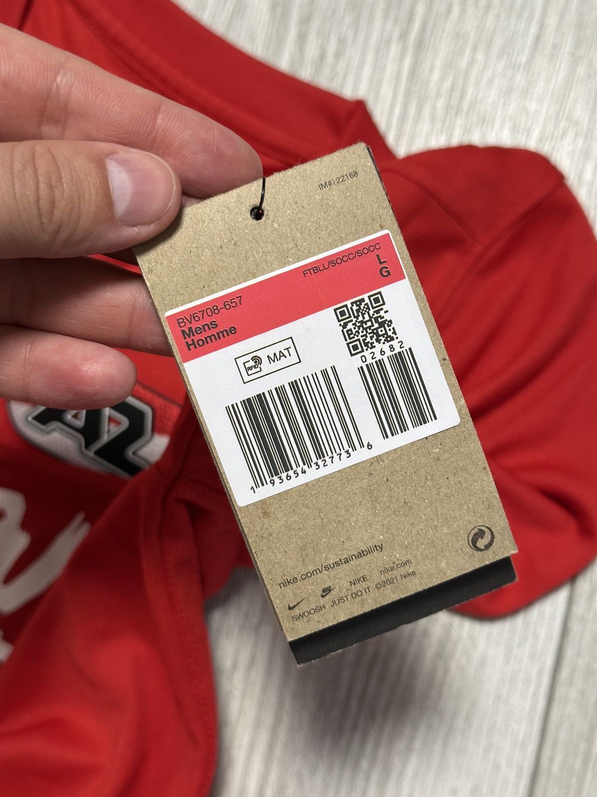 Nike New Nike AZ Alkmaar Jersey Size US L / EU 52-54 / 3 - 7 Thumbnail