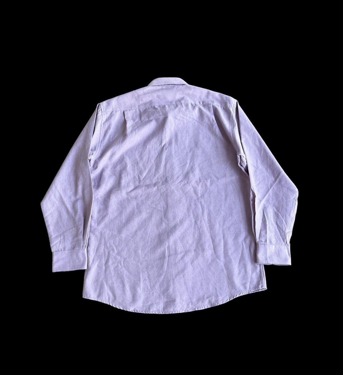 Balenciaga × Vintage Balenciaga Button Ups Shirt Herringbone Pocket Logo Size US L / EU 52-54 / 3 - 2 Thumbnail