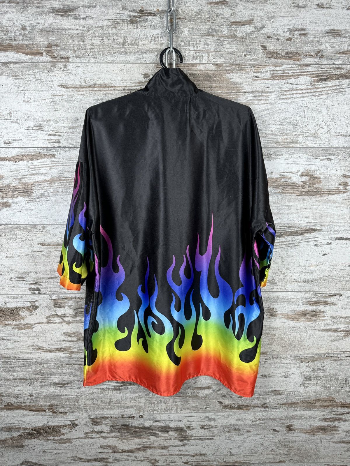 Jaded London Mens Vintage Jaded London shirts button up Hawaiian fire Size US L / EU 52-54 / 3 - 14 Thumbnail