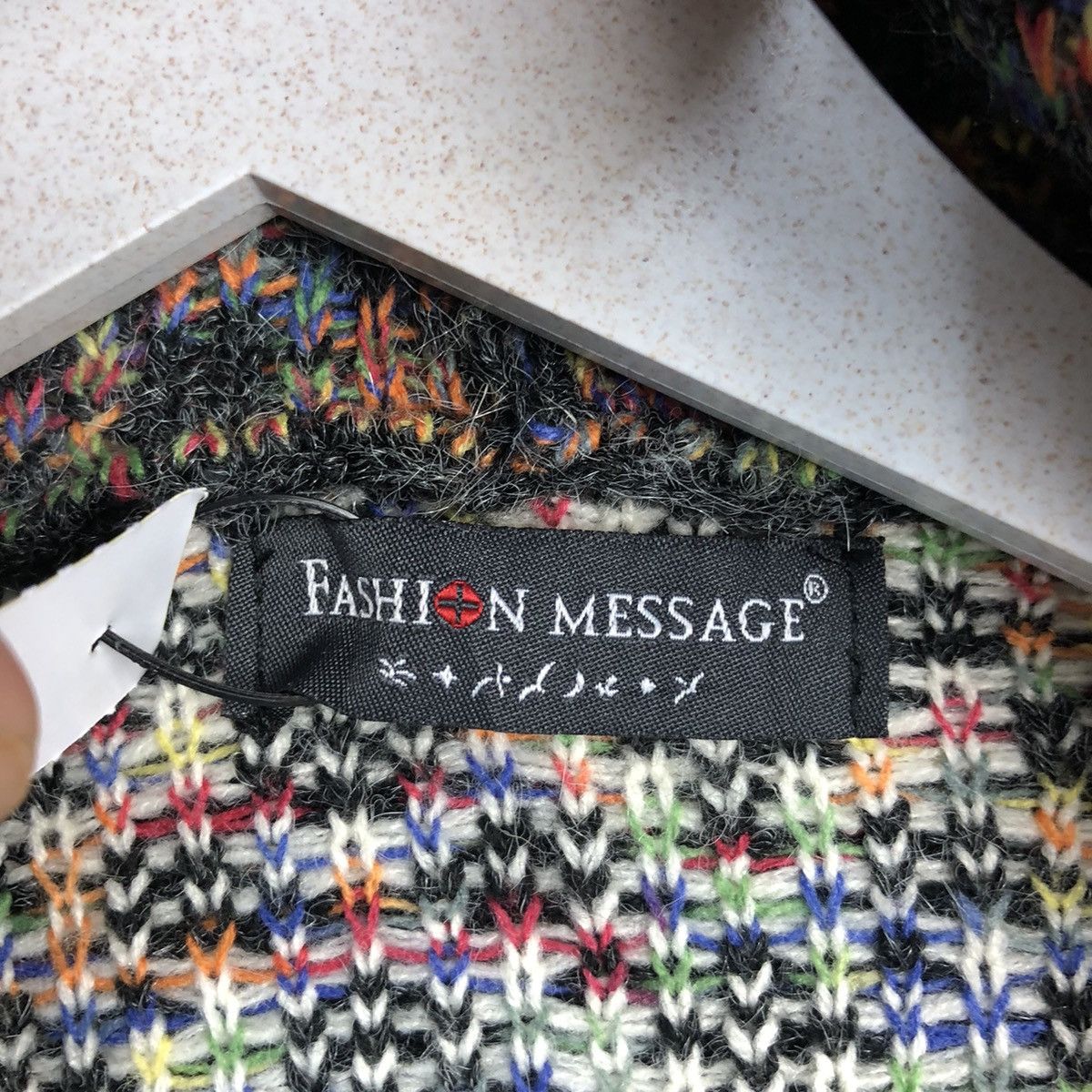 Japanese Brand Fashion Messange Grey Hoodie Knitwear long cardigan#A1727 Size US M / EU 48-50 / 2 - 9 Thumbnail