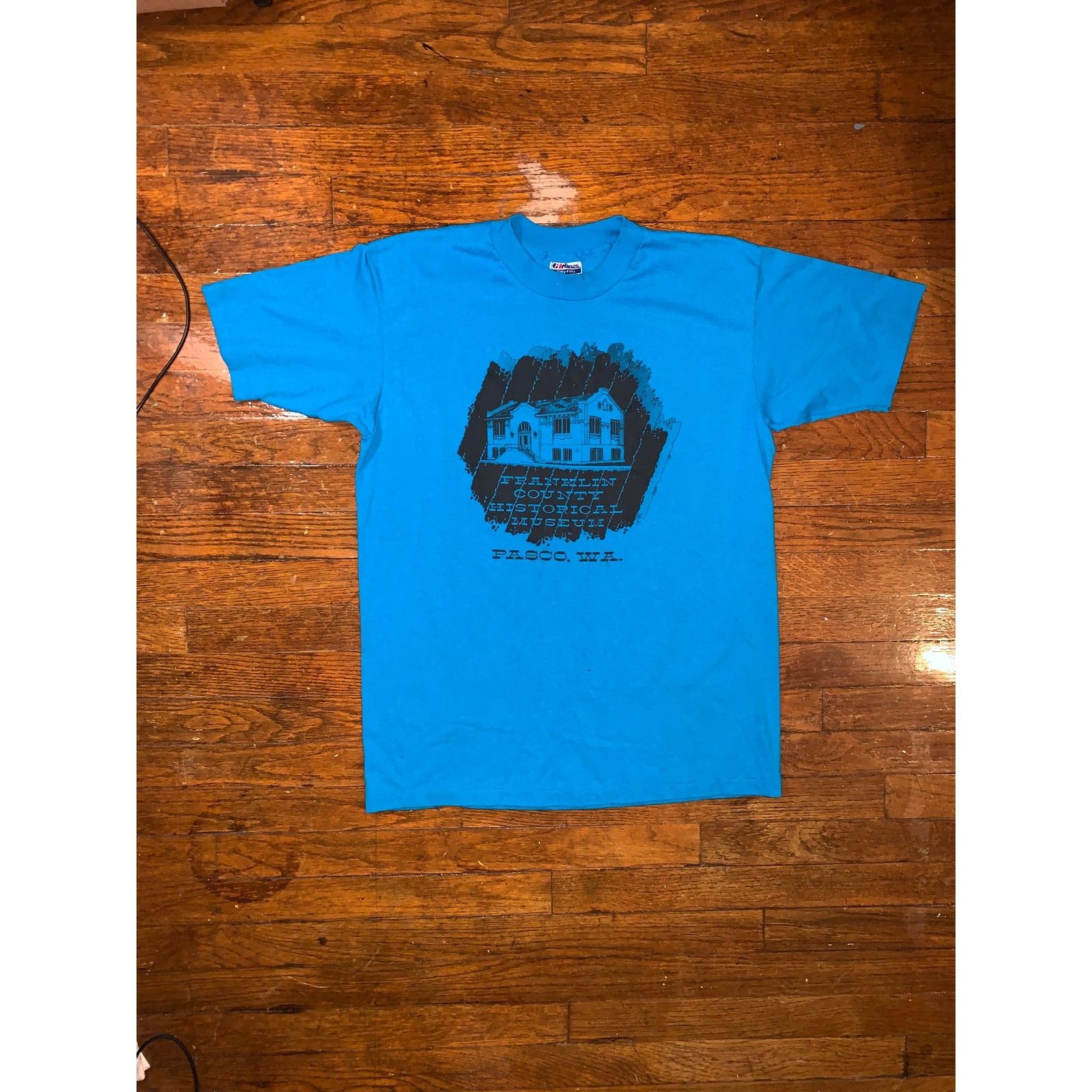 Hanes × Vintage Franklin County Museum Pasco WA T Shirt USA L/XL Hanes Size US L / EU 52-54 / 3 - 2 Thumbnail