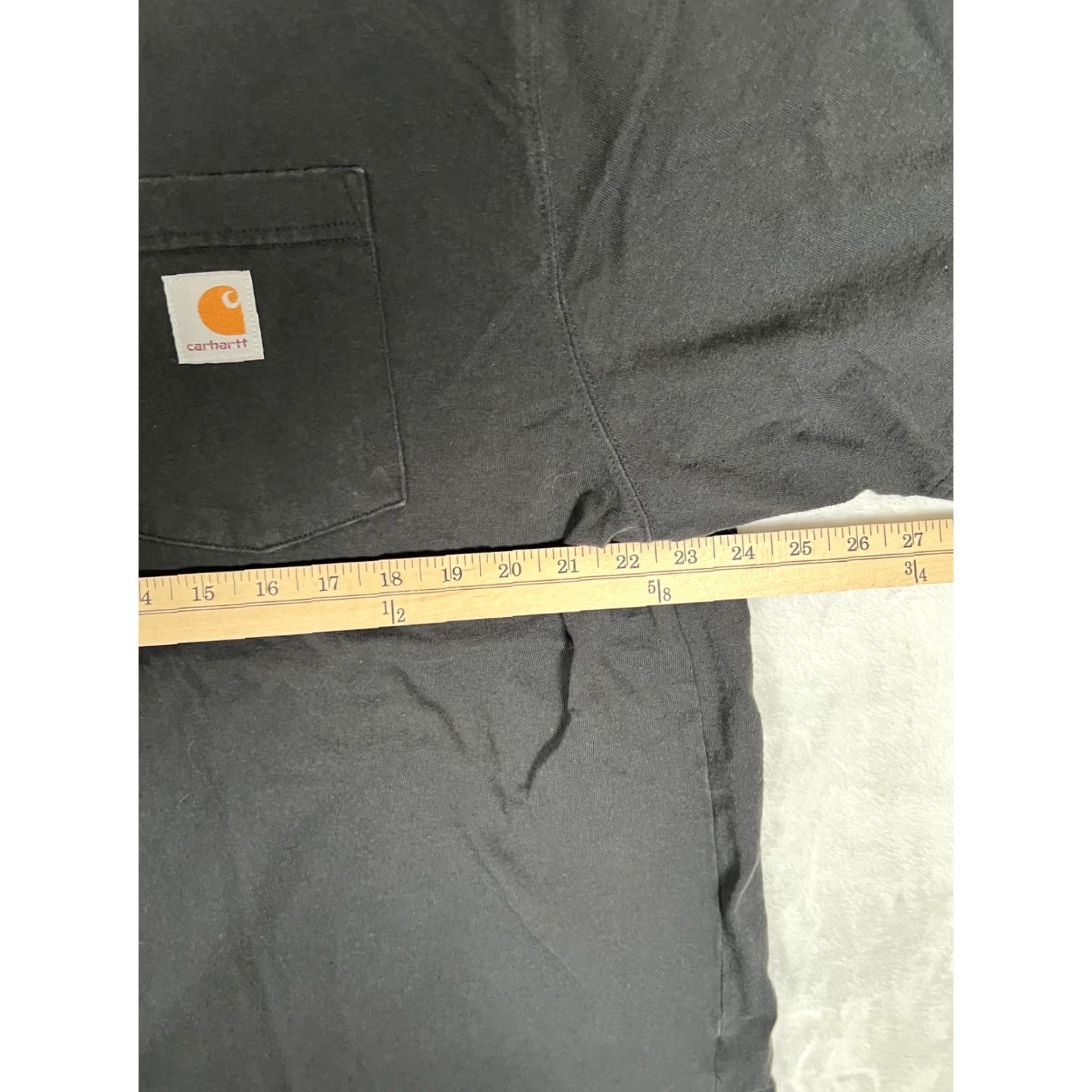 Carhartt VINTAGE Carhartt Pocket Tee T-Shirt Black XL Loose Fit Work Wear Men’s Size US XXL / EU 58 / 5 - 5 Thumbnail