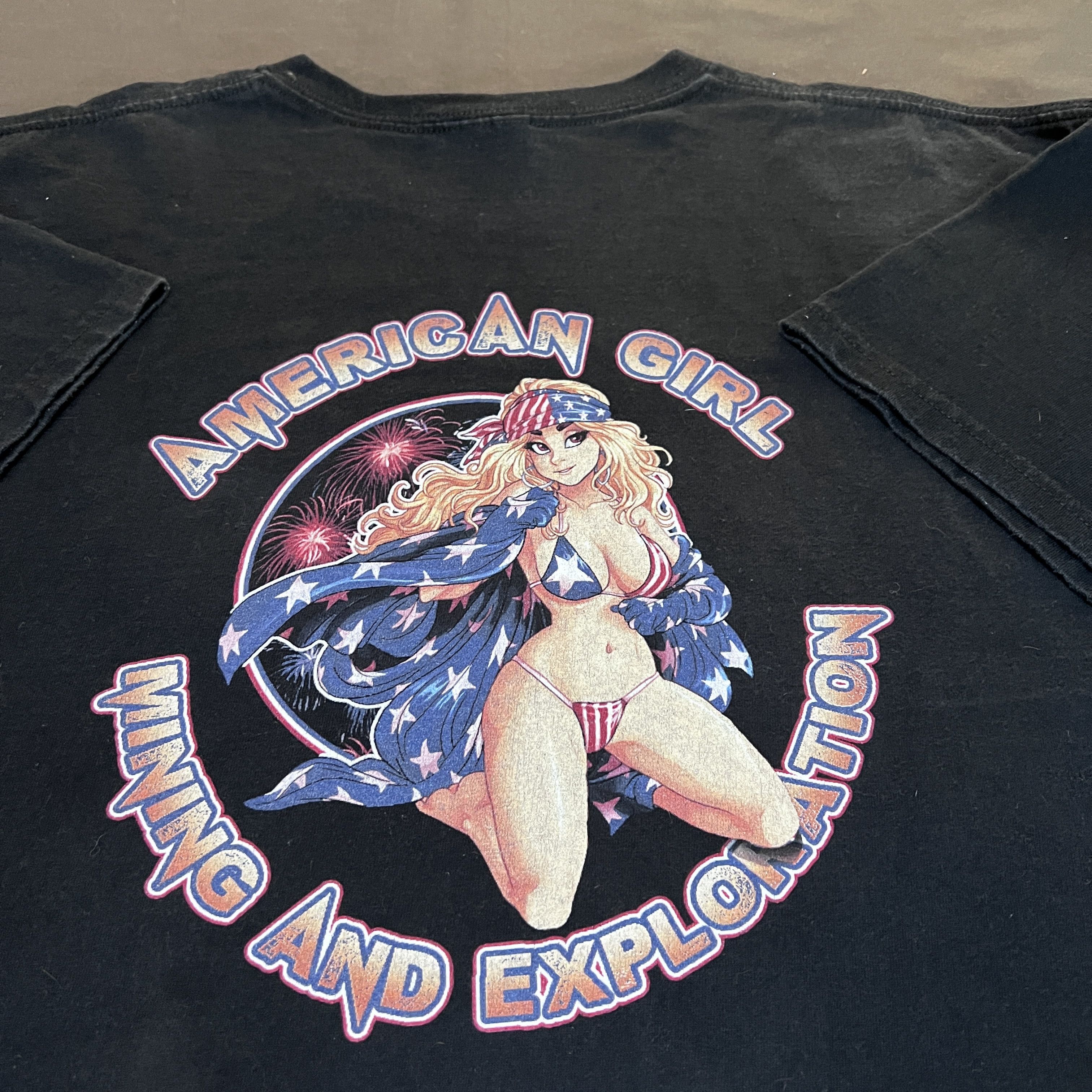 Vintage Vintage Y2K American girl mining and exploration Promo Tee Size US XXL / EU 58 / 5 - 5 Thumbnail