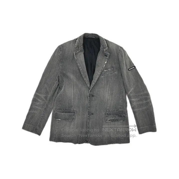 Balenciaga Balenciaga FW23 Logo Long Sleeve Blazer. Size US L / EU 52-54 / 3 - 2 Thumbnail