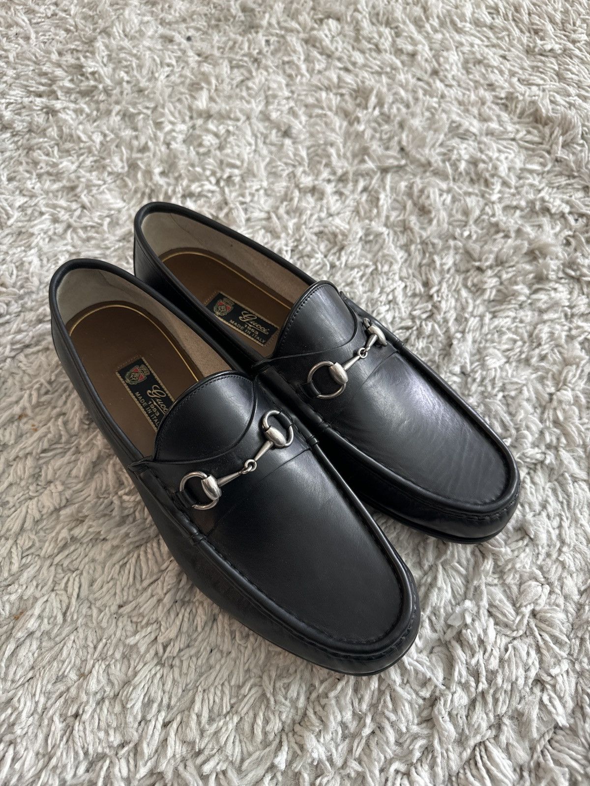 image of Gucci Loafers in Black, Men's (Size 12)