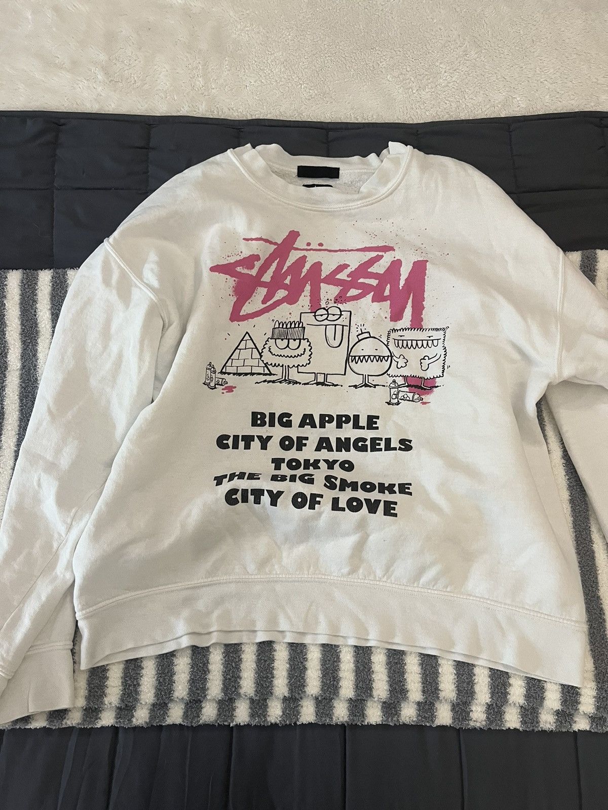 Stussy × Vintage Stussy x Klyons Long Sleeve Tee Size US L / EU 52-54 / 3 - 1 Thumbnail